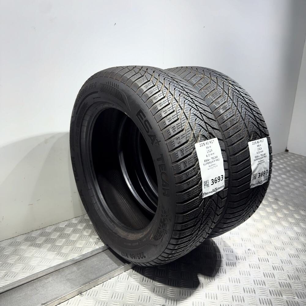 Gomme Usate 225 60 R17 99H Esa+ Tecar Supergrip Pro 86% Invernali - immagine 7