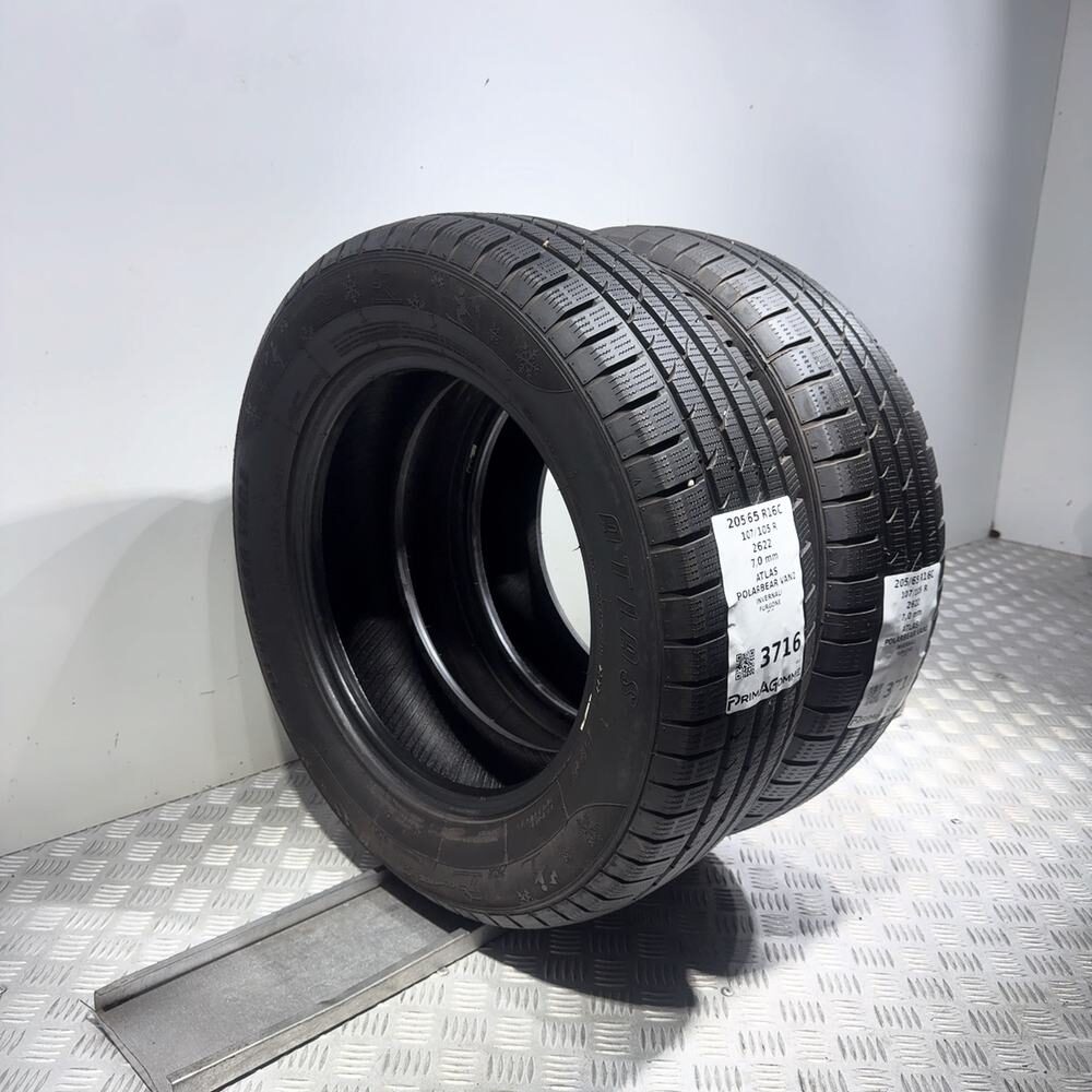 Gomme Usate 205 65 R16C 107/105R Atlas Polarbear Van2 98% Invernali - immagine 7