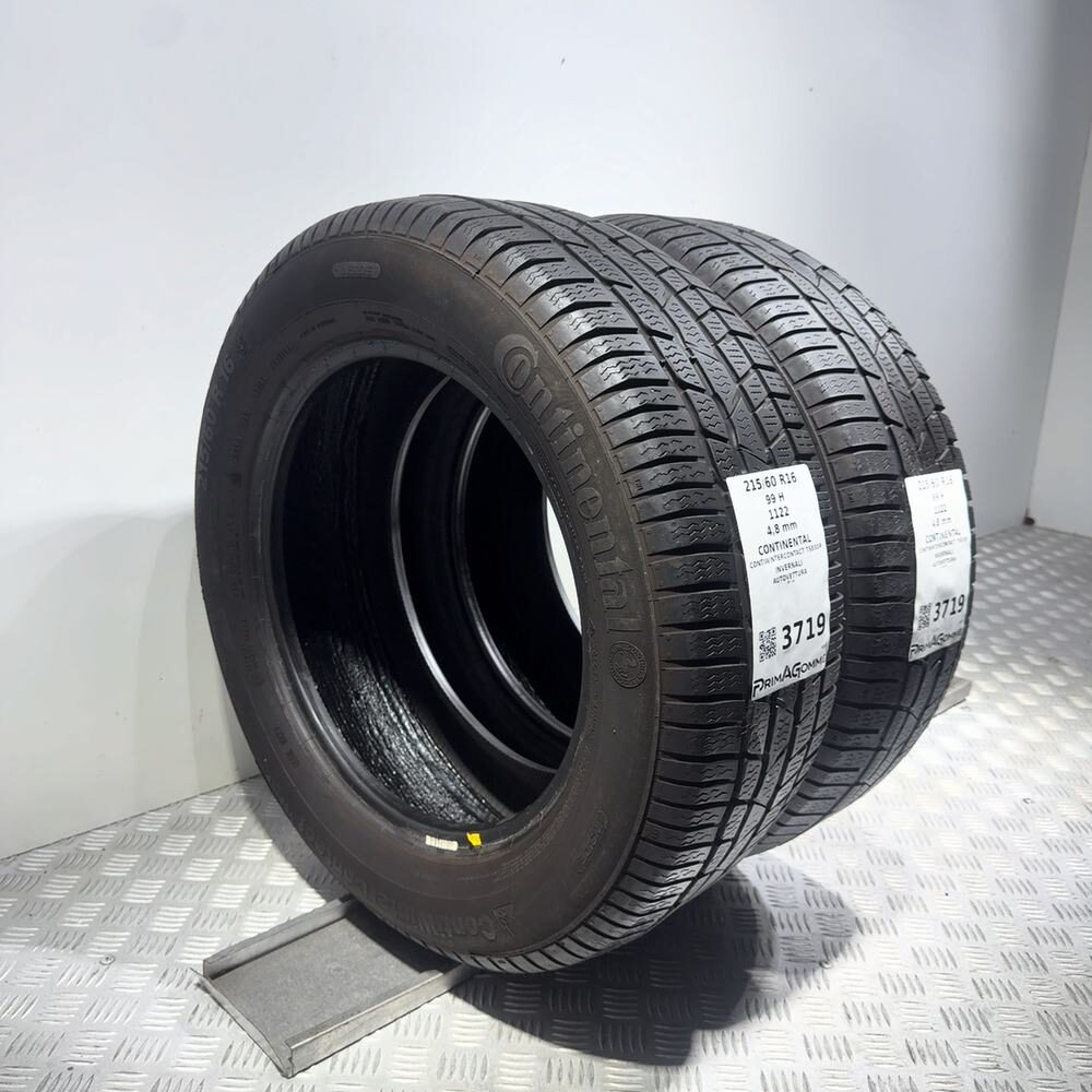 Gomme Usate 215 60 R16 99H Continental Contiwintercontact TS830P Invernali - immagine 7