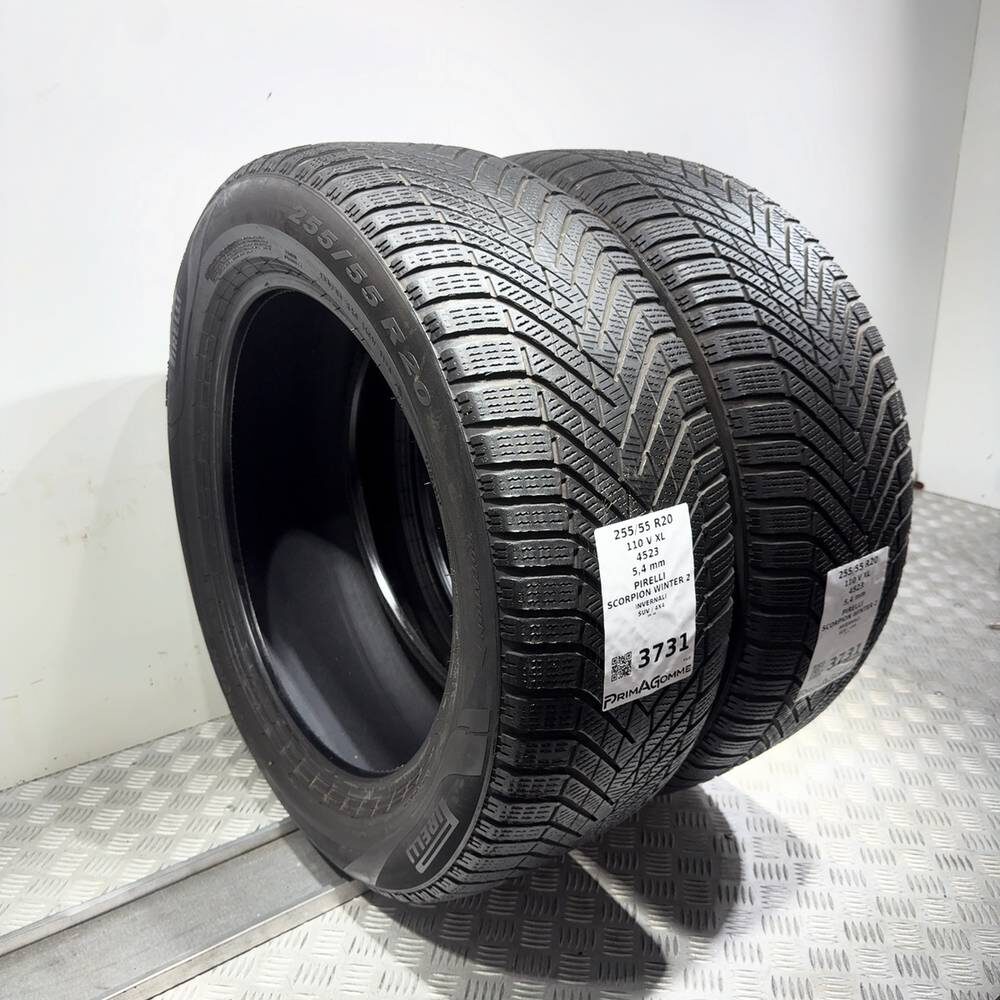 Gomme Usate 255 55 R20 XL 110V Pirelli Scorpion Winter 2 77% Invernali - immagine 7