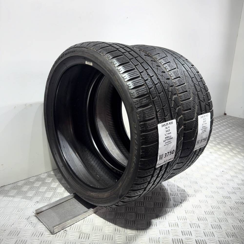 Gomme Usate 245 35 R20 91V Pirelli Sottozero 81% Invernali - immagine 7