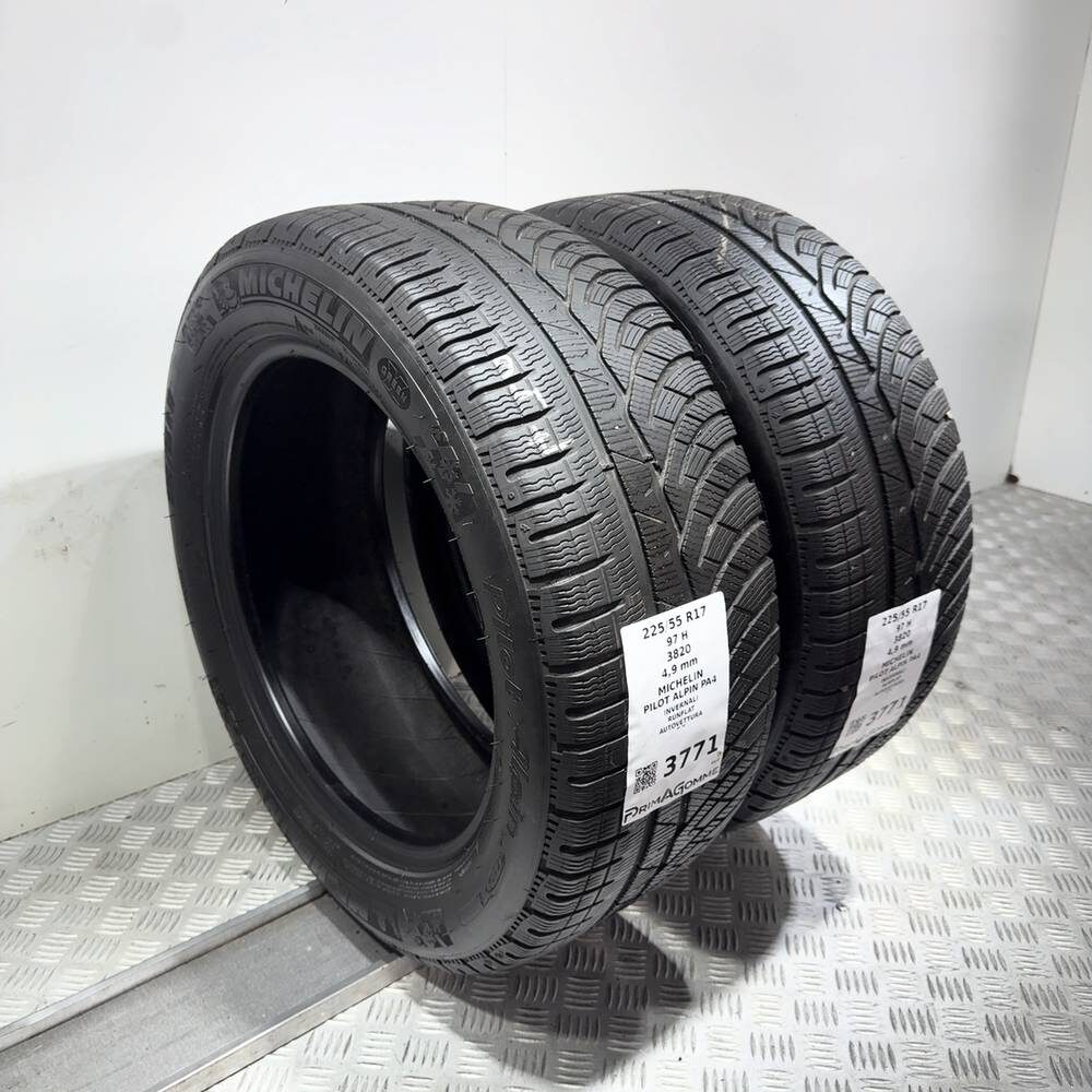 Gomme Usate 225 55 R17 97H Michelin Pilot Alpin PA4 RunFlat Invernali - immagine 7