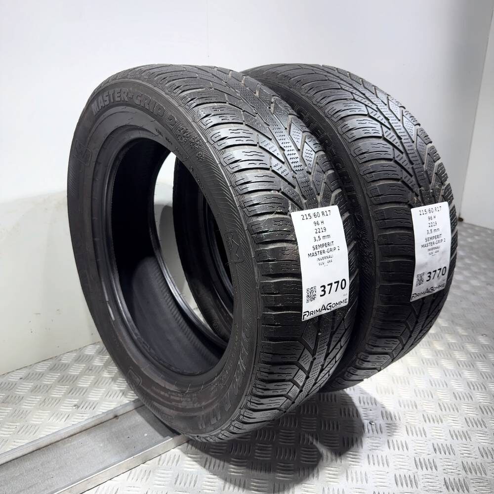 Gomme Usate 215 60 R17 96H Semperit Master-Grip 2 Invernali - immagine 7