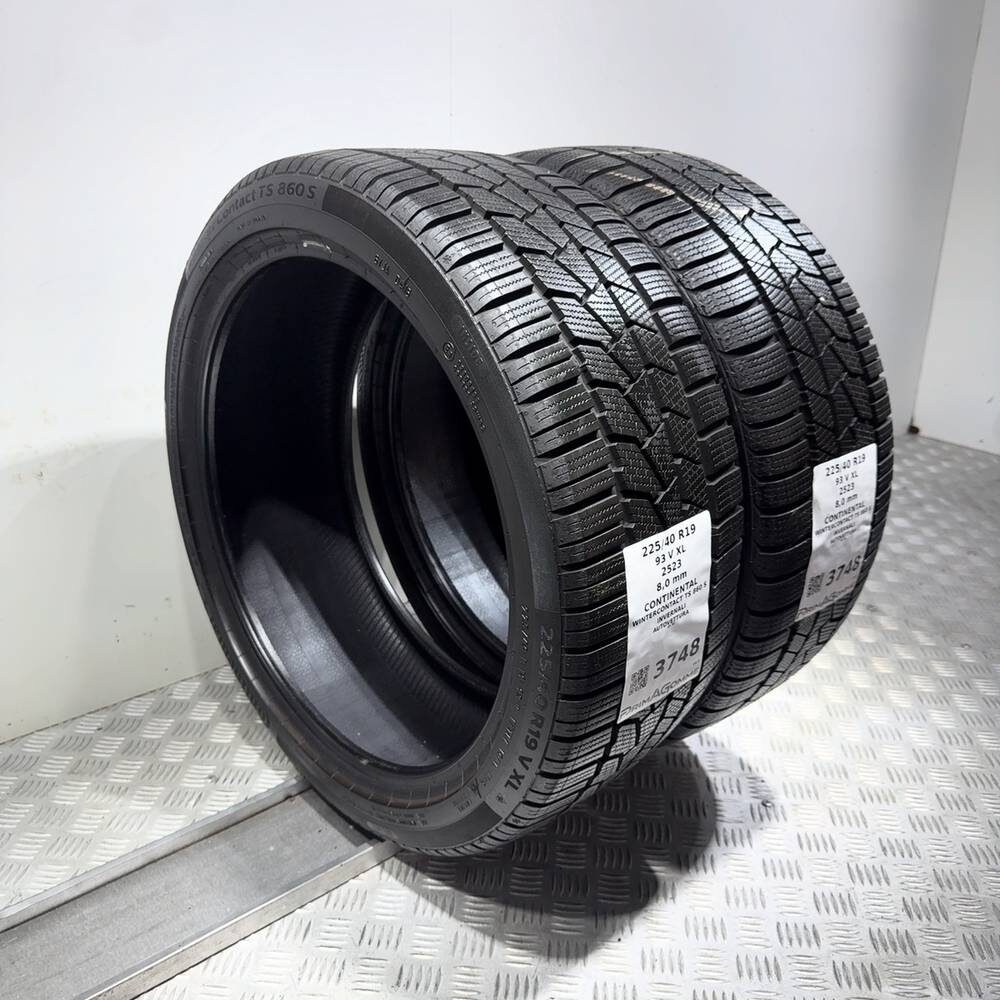 Gomme Usate 225 40 R19 XL 93V Continental Wintercontact TS 860 S 98% Invernali - immagine 7