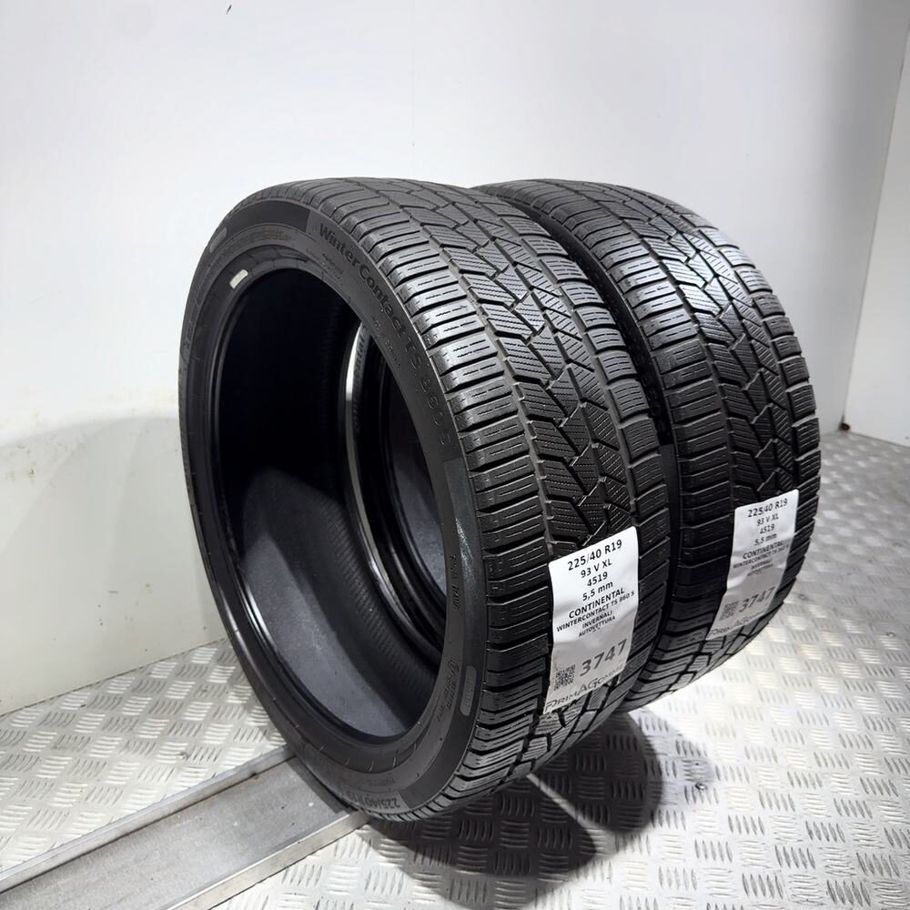 Gomme Usate 225 40 R19 XL 93V Continental Wintercontact TS 860 S 79% Invernali - immagine 7