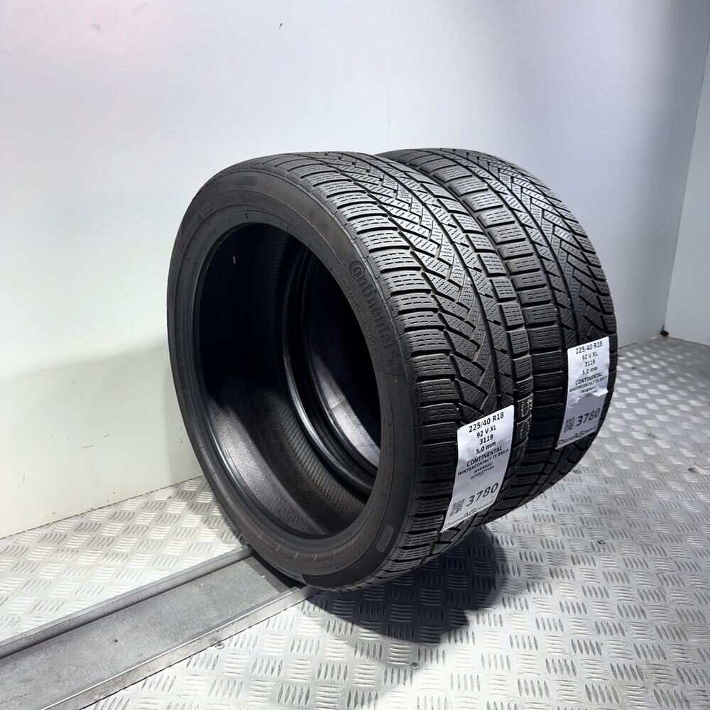 Gomme Usate 225 40 R18 92V XL Continental Wintercontact TS 850 P 71% Invernali - immagine 7