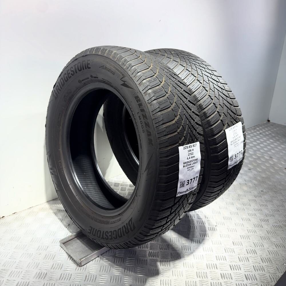 Gomme Usate 225 65 R17 106H Bridgestone Blizzak LM005 Invernali - immagine 7