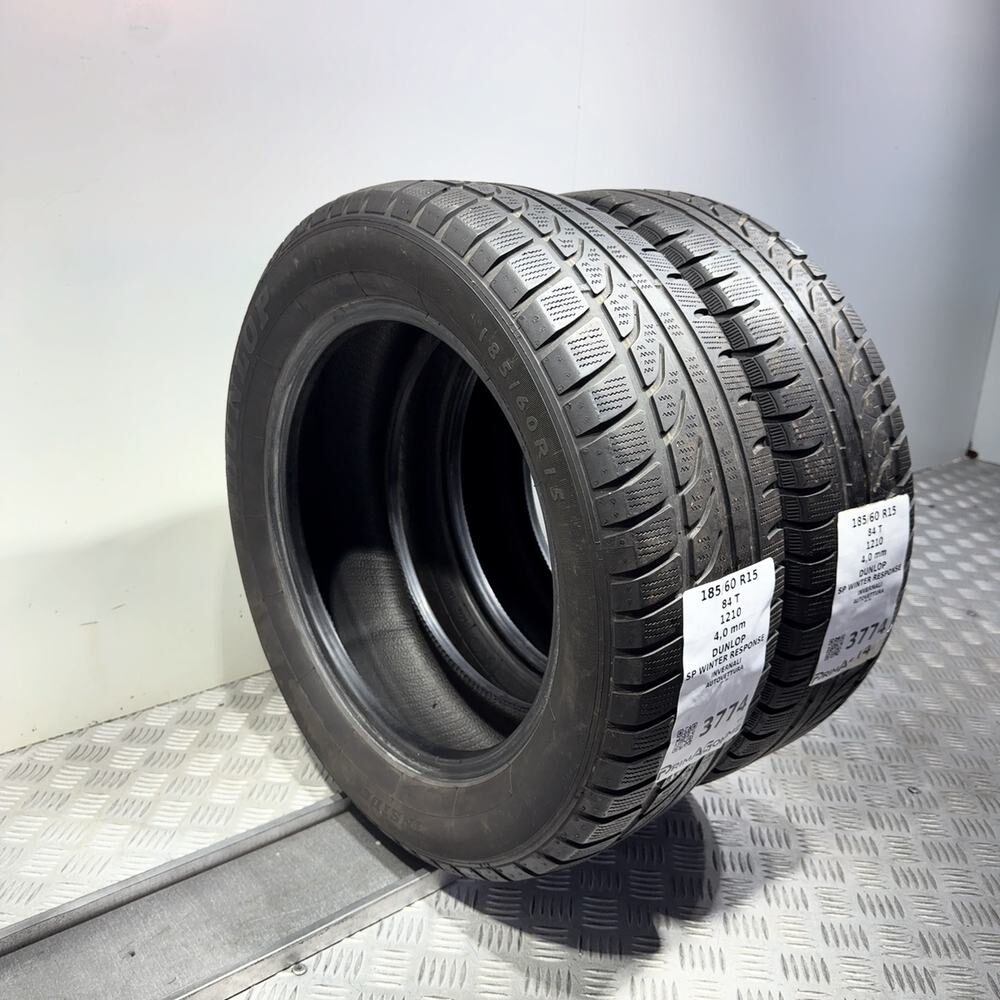 Gomme Usate 185 60 R15 84T Dunlop SP Winter Response Invernali - immagine 7