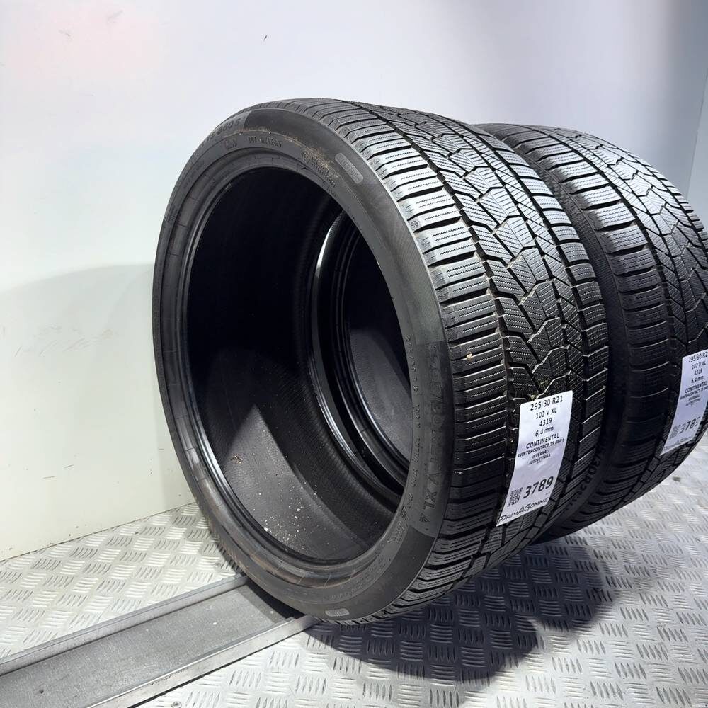 Gomme Usate 295 30 R21 102V XL Continental Wintercontact TS 860 S 91% Invernali - immagine 7