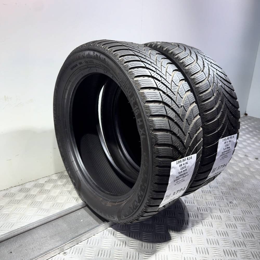 Gomme Usate 195 50 R16 88H XL Semperit Speed-Grip 5 80% Invernali - immagine 7