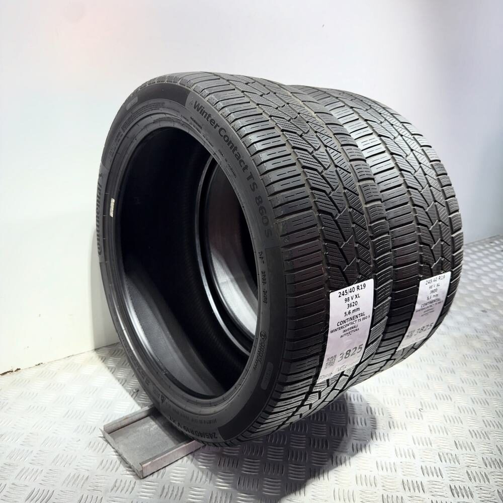 Gomme Usate 245 40 R19 98V XL Continental Wintercontact TS 860 S 80% Invernali - immagine 7