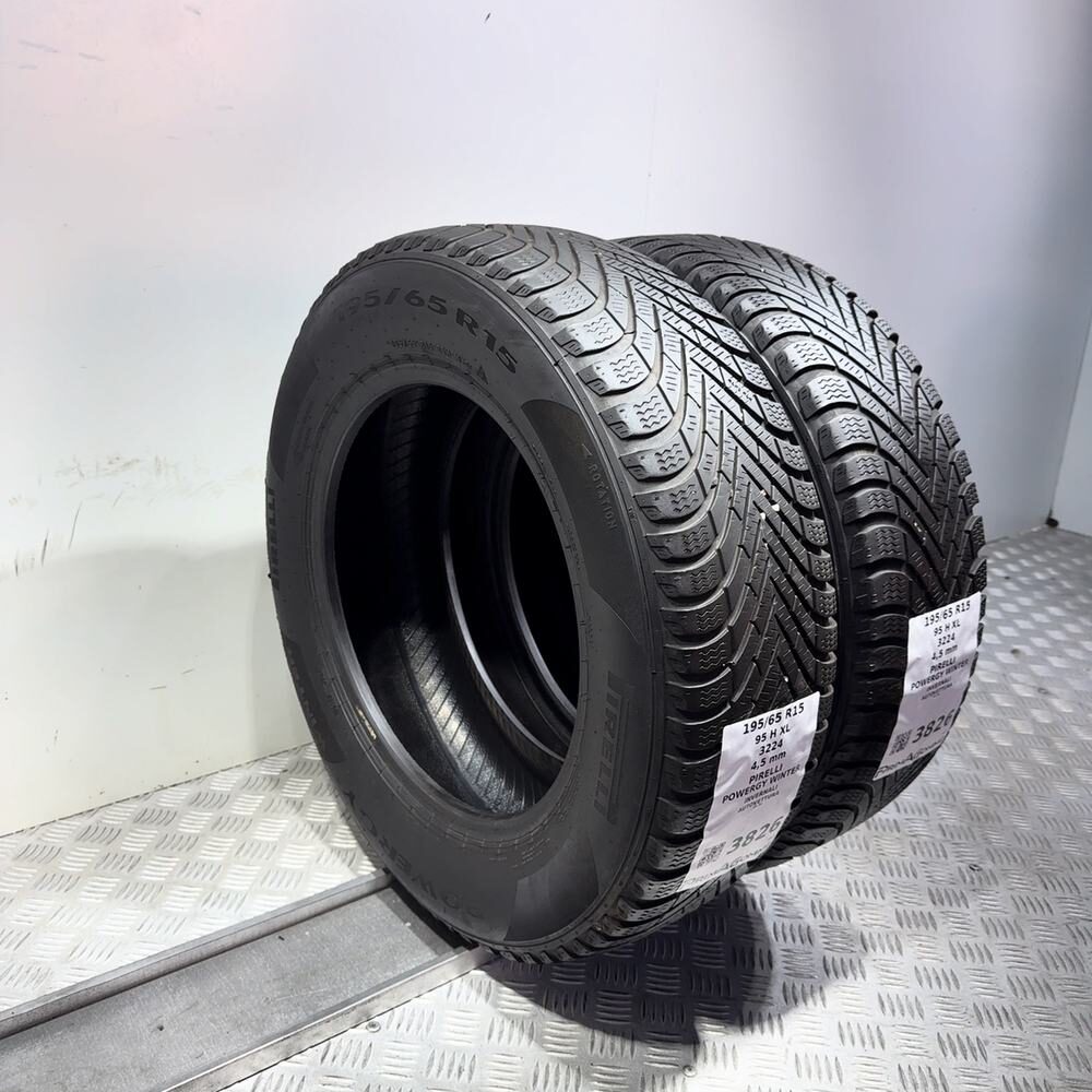Gomme Usate 195 65 R15 95H XL Pirelli Powergy Winter Invernali - immagine 7