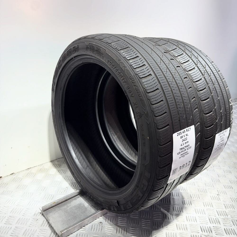 Gomme Usate 205 45 R17 88V XL Tracmax Ice-Plus S210 Invernali - immagine 7