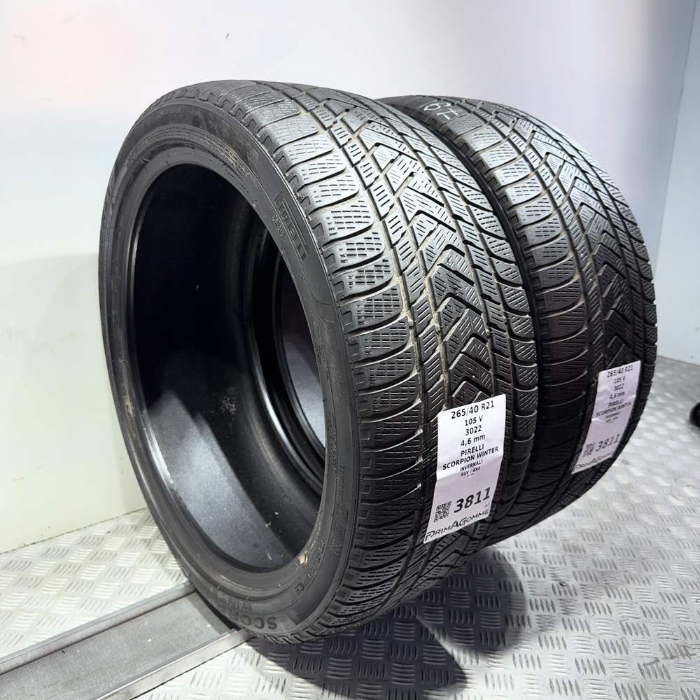 Gomme Usate 265 40 R21 105V Pirelli Scorpion Winter Invernali - immagine 7