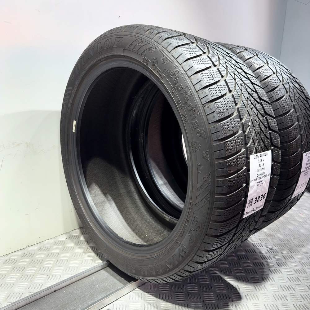 Gomme Usate 295 40 R20 106V Dunlop SP Winter Sport 4D 79% Invernali - immagine 7