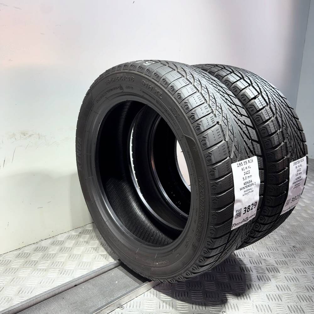 Gomme Usate 195 55 R16 91H XL Kenda Wintergen 2 71% Invernali - immagine 7