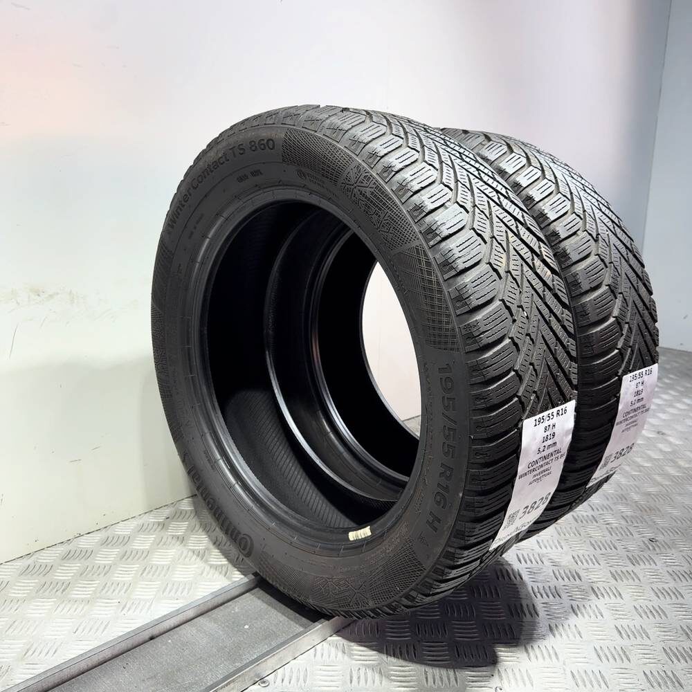 Gomme Usate 195 55 R16 87H Continental Wintercontact TS 860 74% Invernali - immagine 7