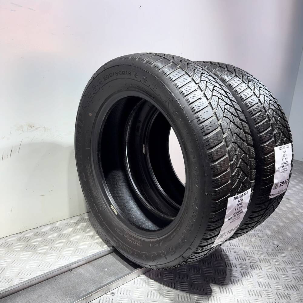 Gomme Usate 205 60 R16 92H Dunlop Winter Sport 5 73% Invernali - immagine 7