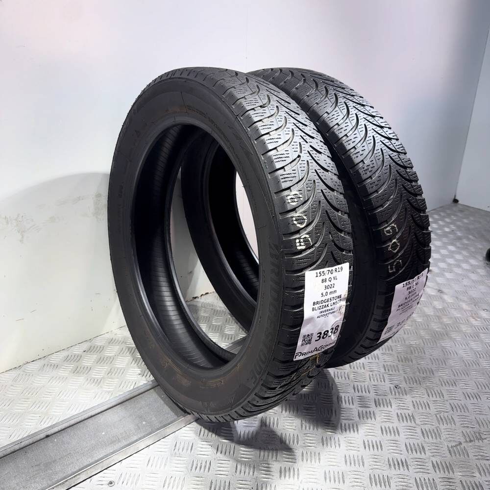Gomme Usate 155 70 R19 XL 88Q Bridgestone Blizzak LM500 71% Invernali - immagine 7