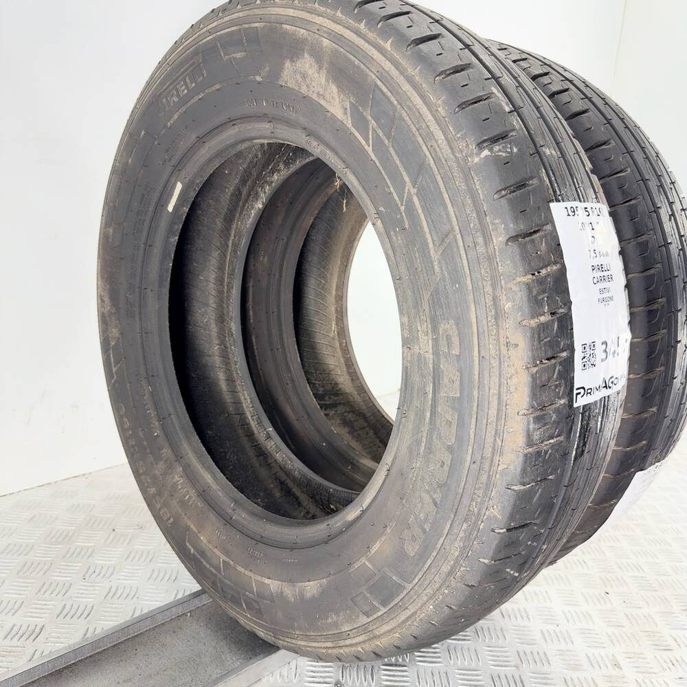 Gomme Usate 195 75 R16C 107/105T PIRELLI CARRIER 98% Estive - immagine 7