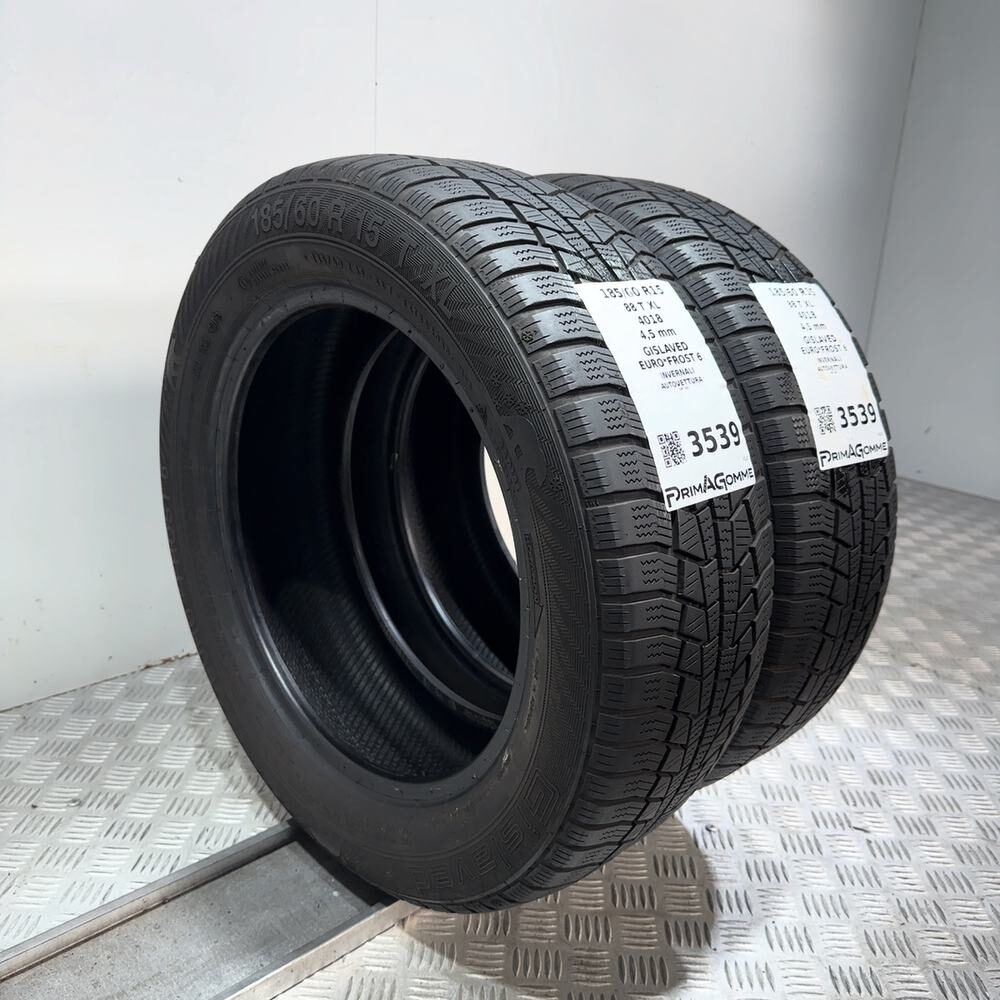 Gomme Usate 185 60 R15 88T XL Gislaved Euro*Frost 6 Invernali - immagine 7