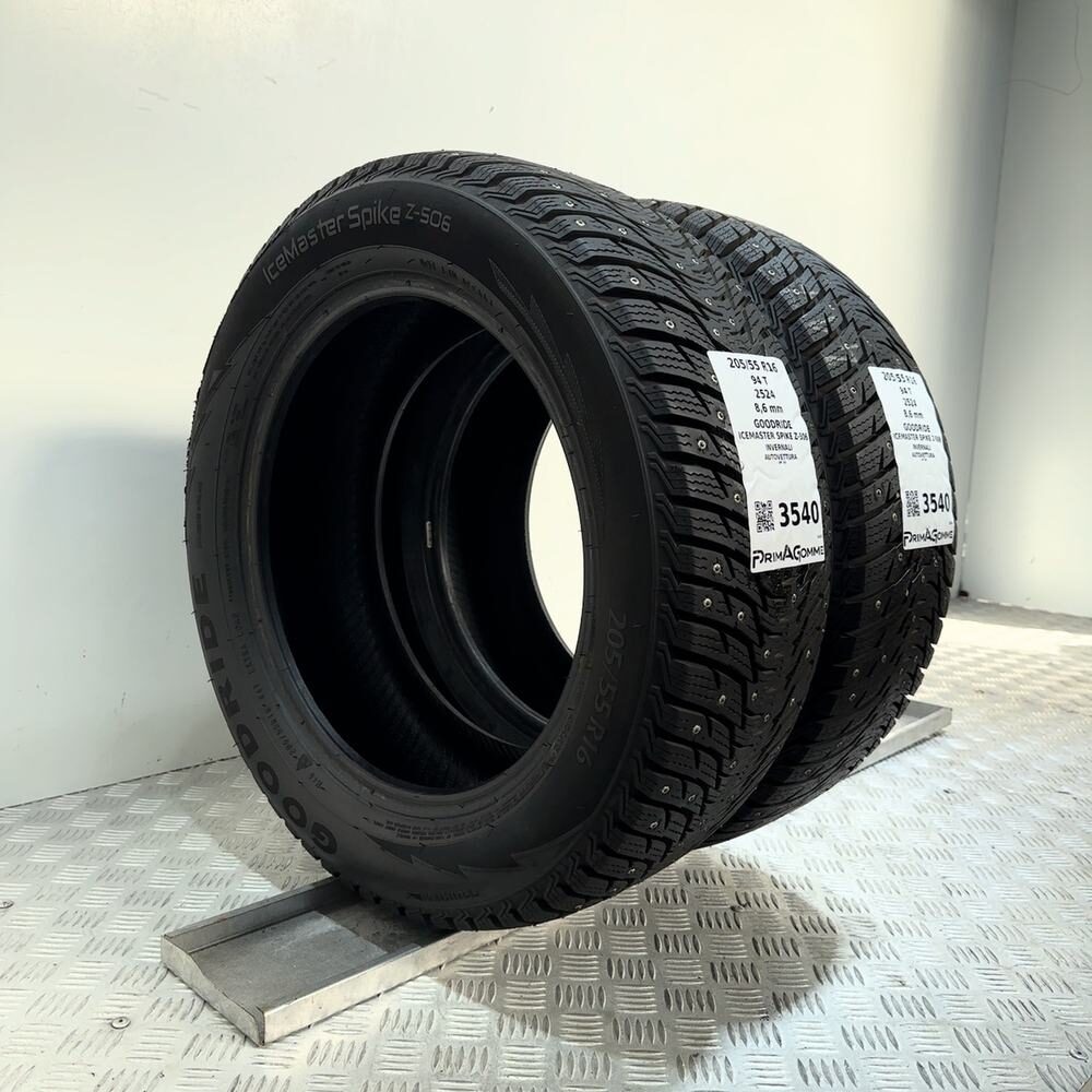 Gomme Usate 205 55 R16 94T XL Goodride Icemaster Spike Z-506 98% Invernali Chiodato - immagine 7