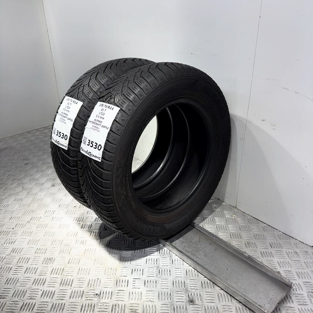 Gomme Usate 165 70 R14 81T Kumho Wintercraft WP52 71% Invernali - immagine 7