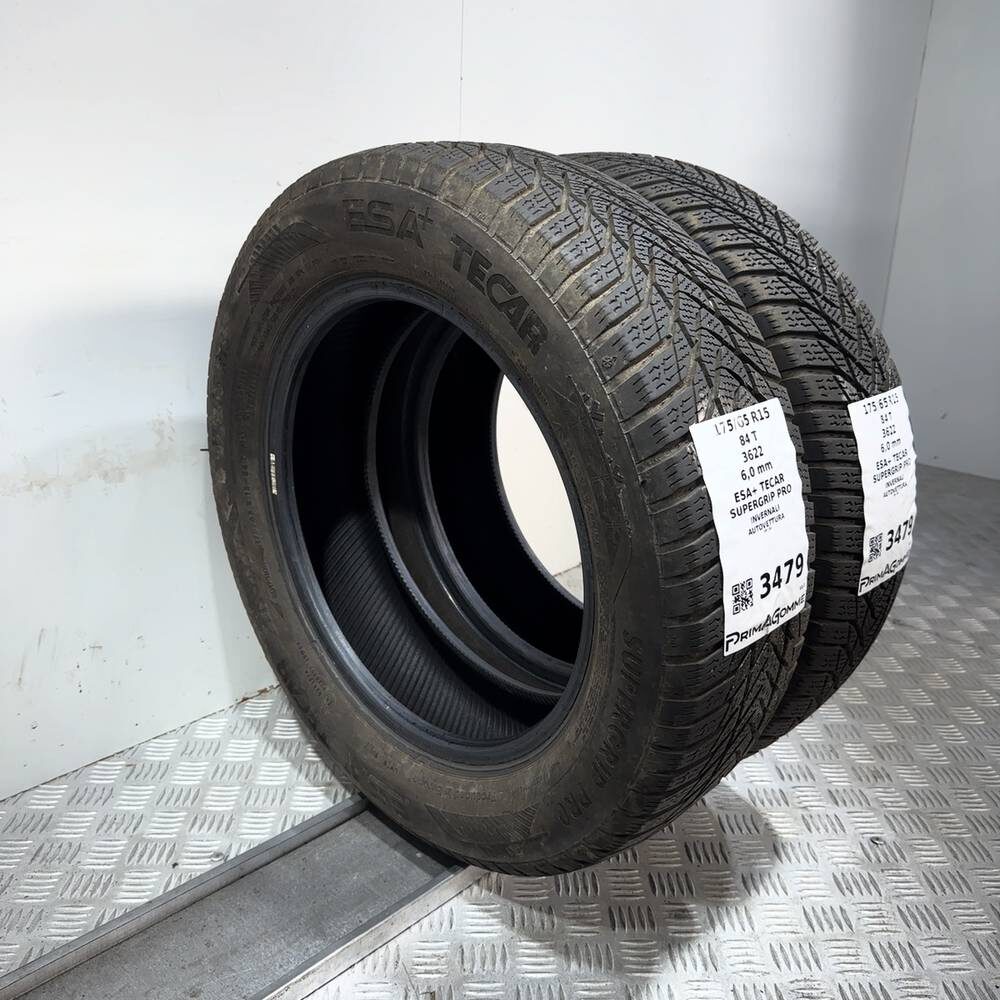 Gomme Usate 175 65 R15 84T Esa+ Tecar Supergrip Pro 86% Invernali - immagine 7