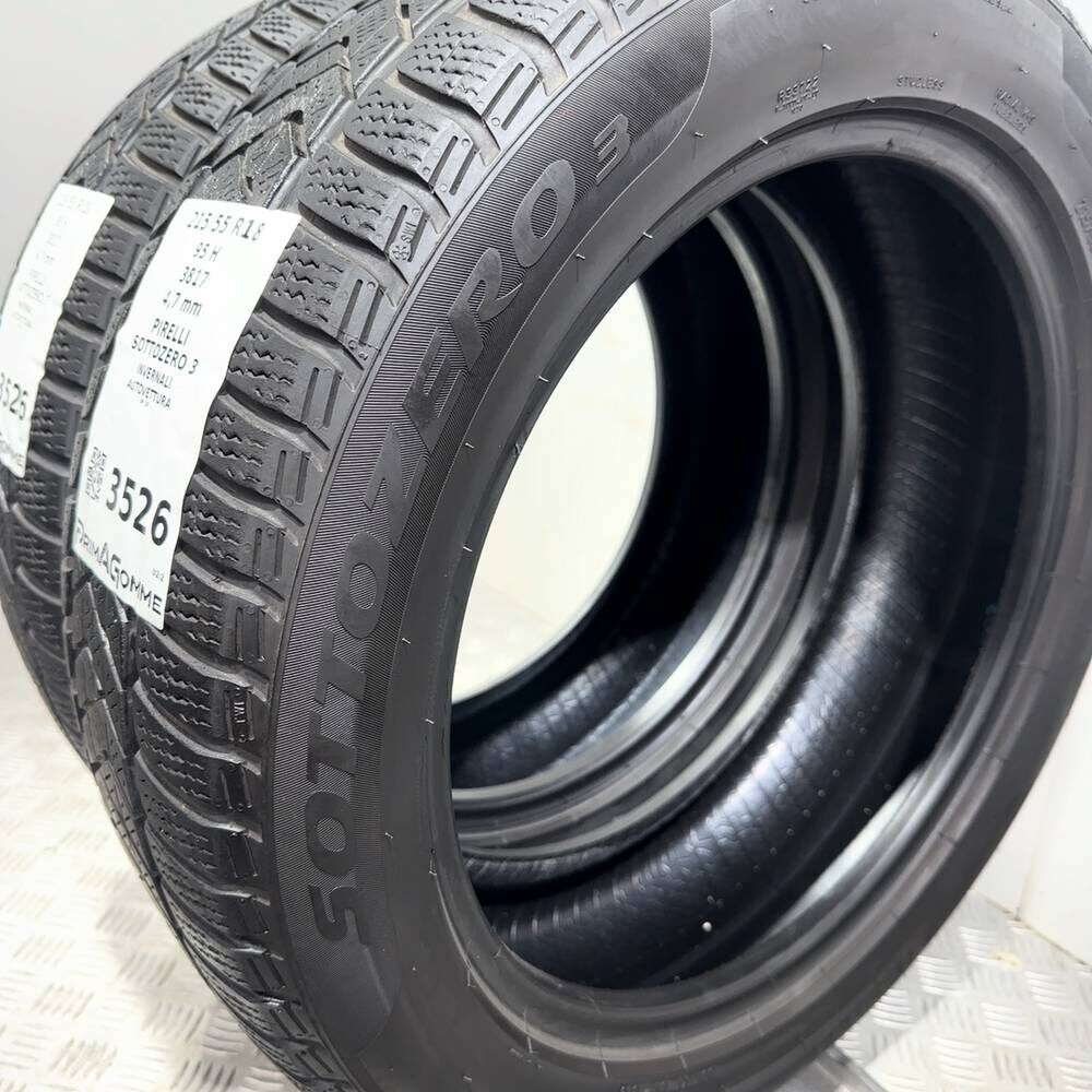 Gomme Usate 215 55 R18 95H Pirelli Sottozero 3 Invernali - immagine 8