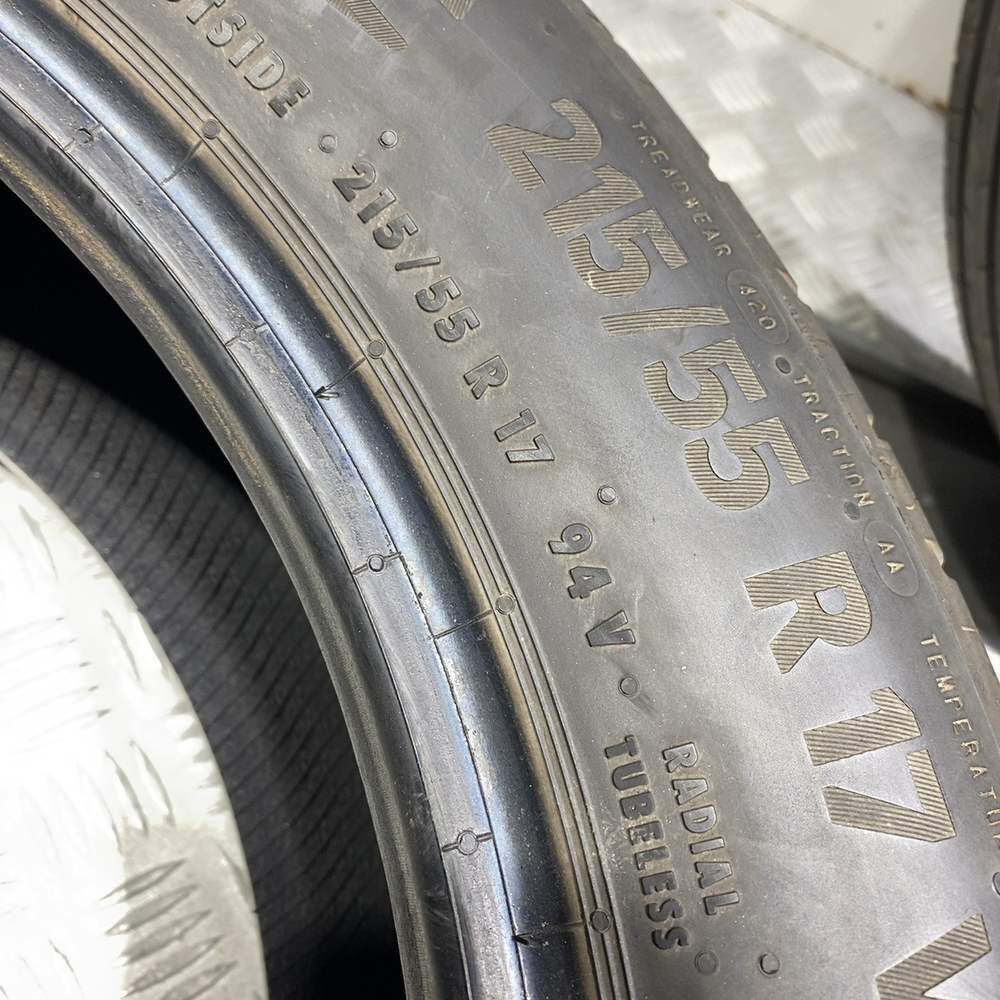 Gomme Usate 215 55 R17 94V Continental Ecocontact 6 71% Estive - immagine 8