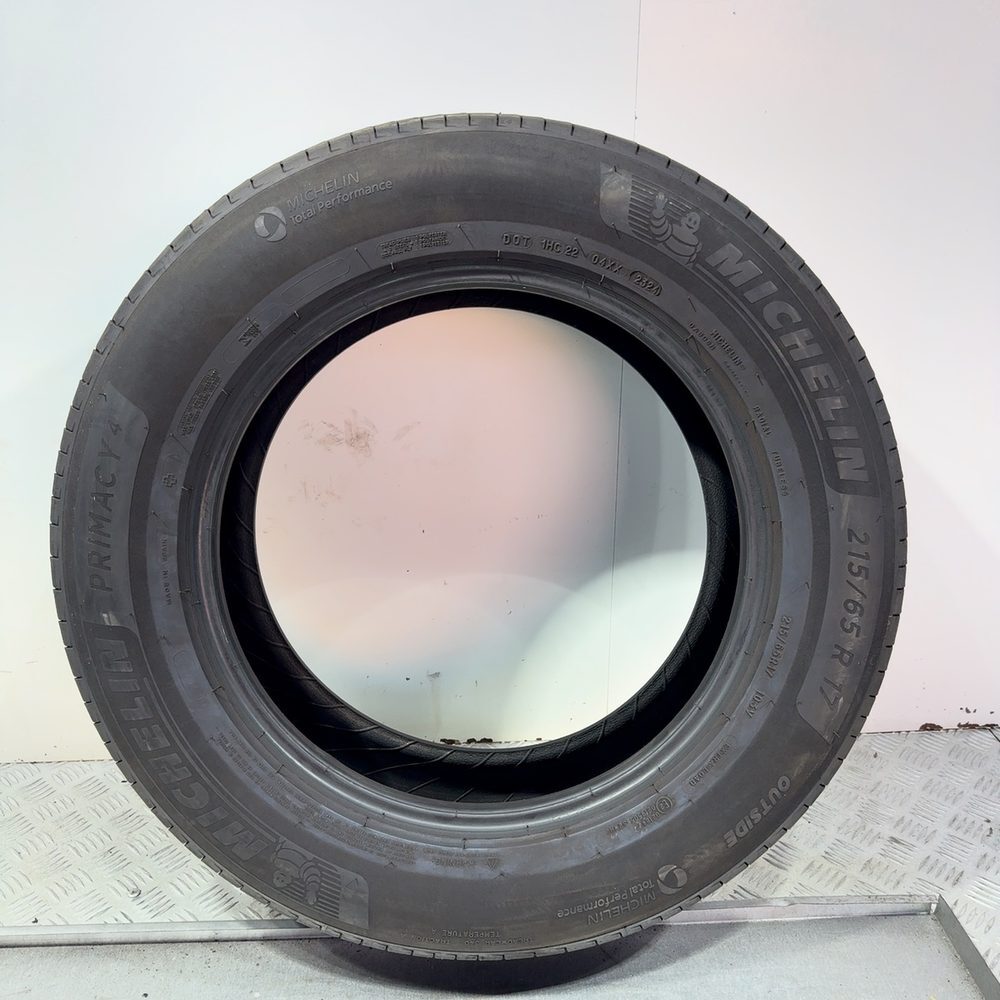 Gomme Usate 215 65 R17 103V XL Michelin Primacy 4 71% Estive - immagine 8