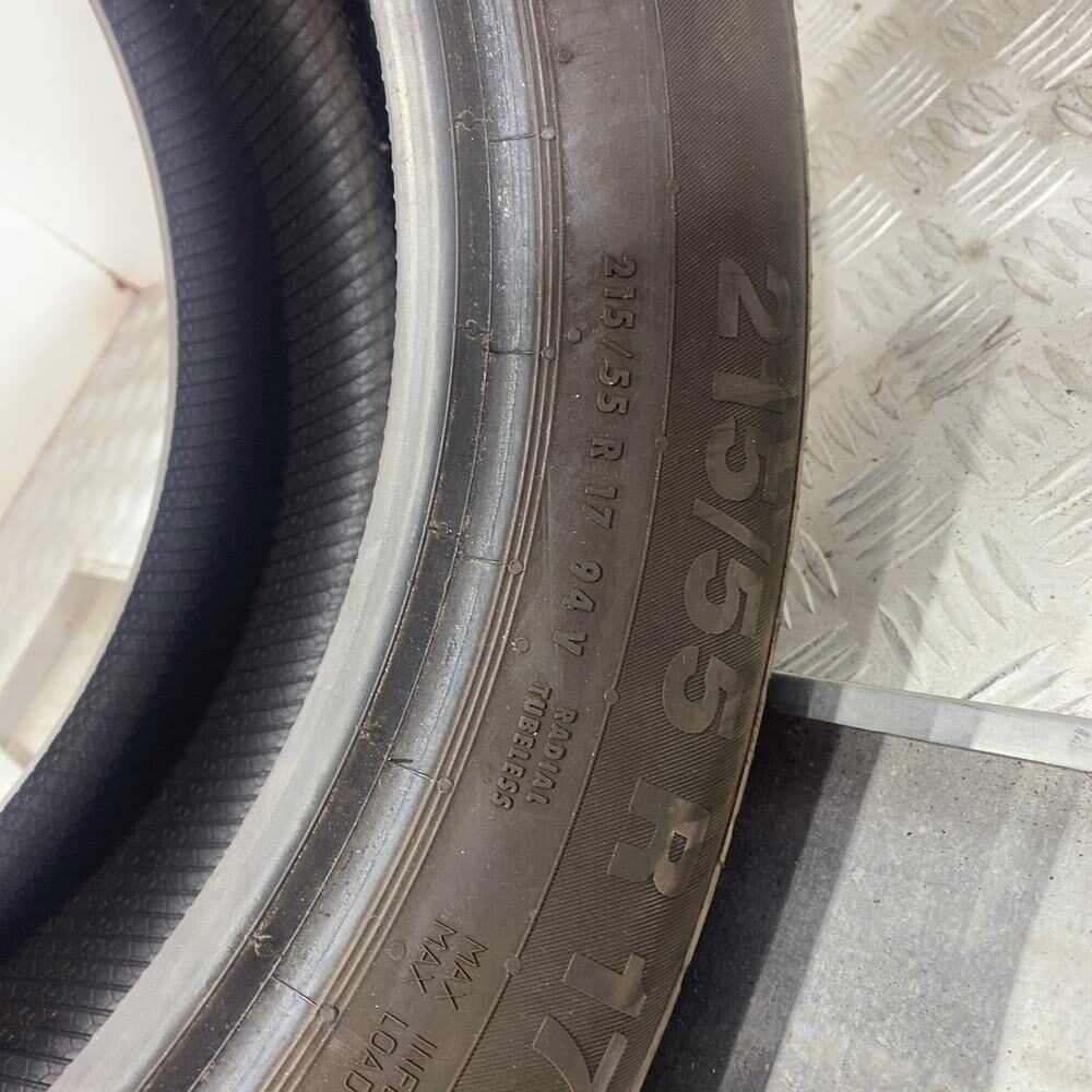 Gomma Usata 215 55 R17 94V Continental Contiecocontact 5 81% Estivo - immagine 8