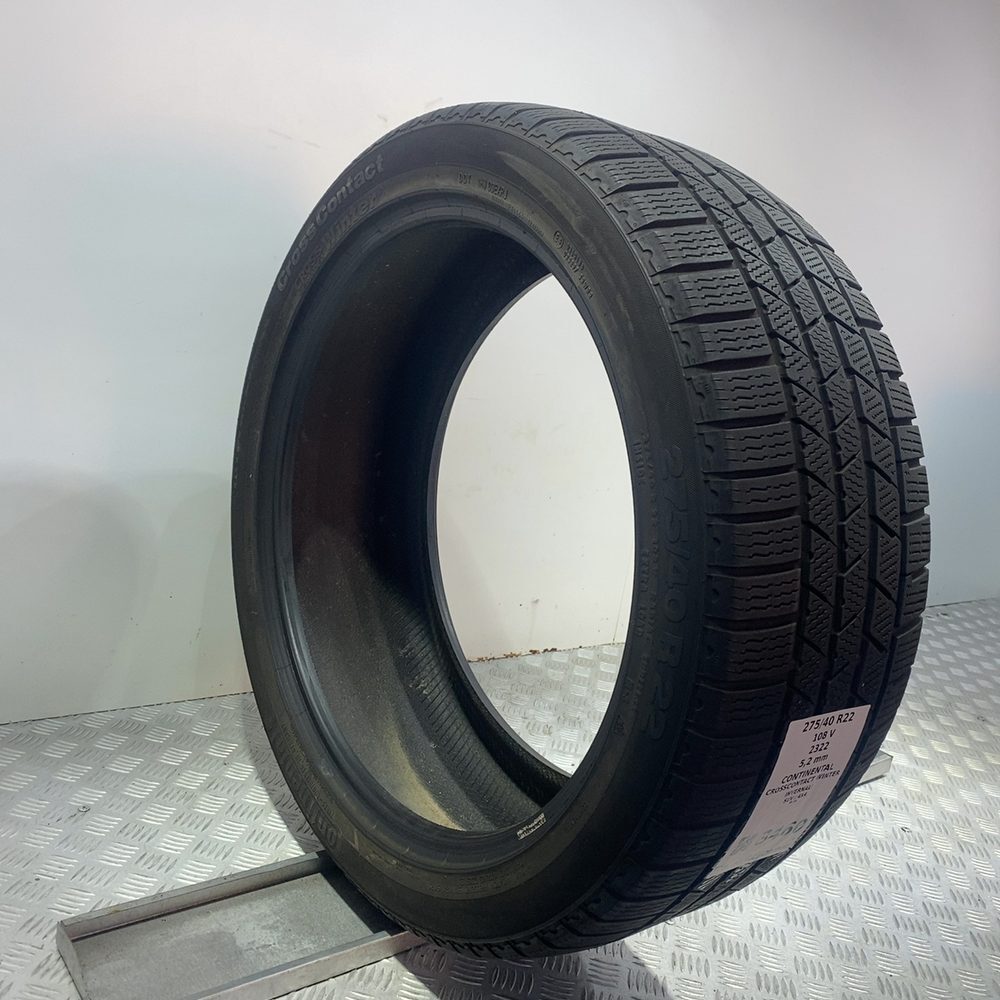 Gomme Usate 275 40 R22 108V XL Continental Crosscontact Winter 74% Invernali - immagine 8