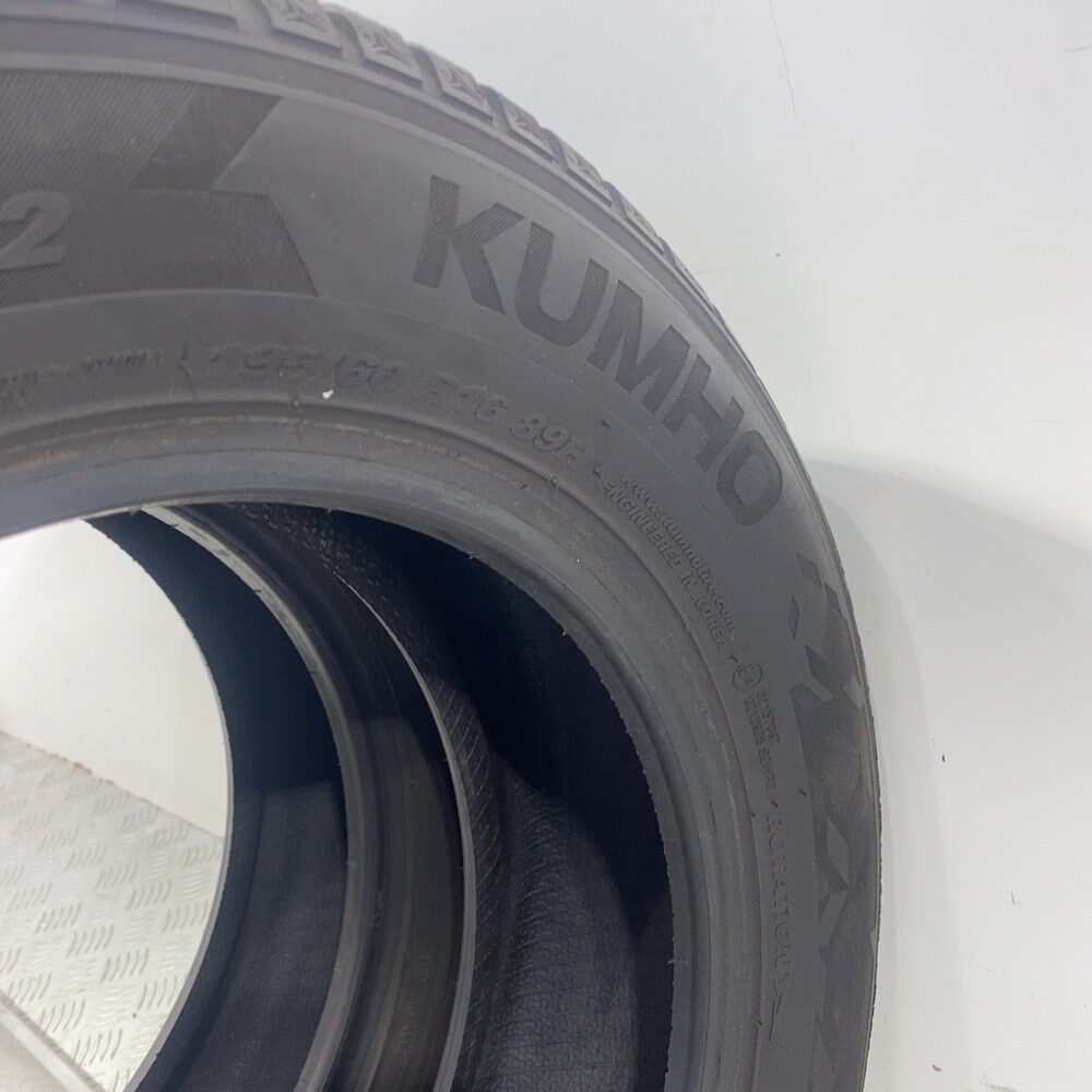 Gomme Usate 195 60 R16 89H Kumho Wintercraft WP52 98% Invernali - immagine 8