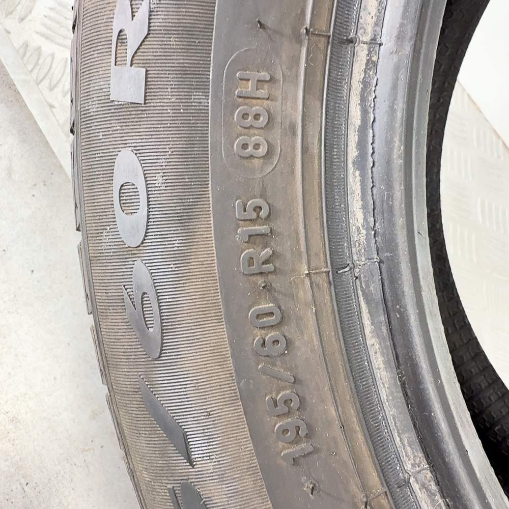 Gomma Usata 195 60 R15 88H PIRELLI CINTURATO P1 VERDE 84% Estivo - immagine 8