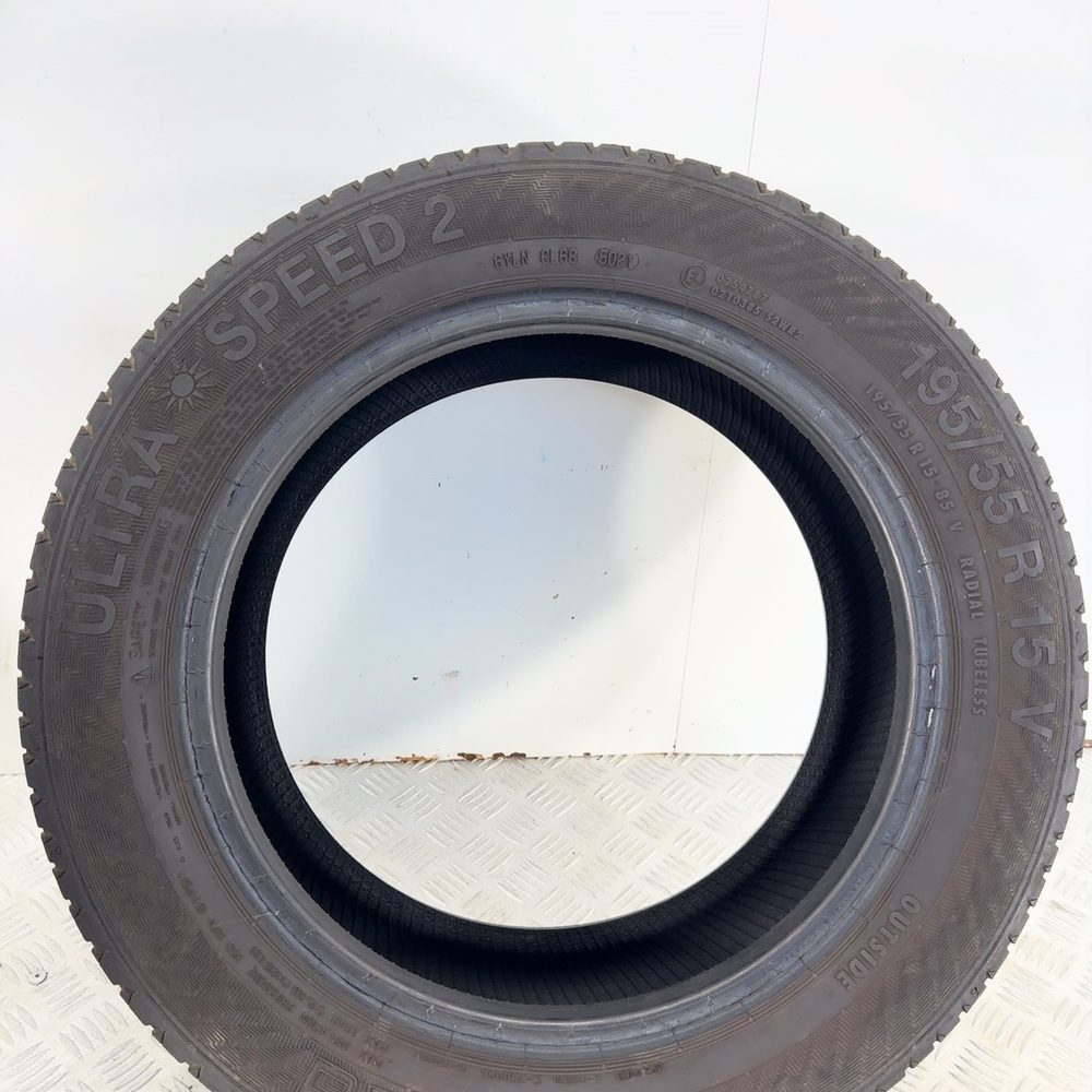 Gomme Usate 195 55 R15 85V GISLAVED ULTRA SPEED 2 Estive - immagine 8