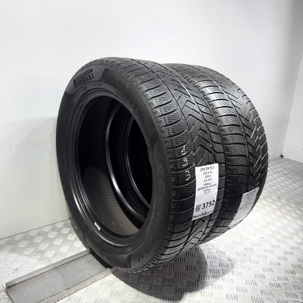 Gomme Usate 235 55 R19 105H XL Pirelli Scorpion Winter Invernali - immagine 8
