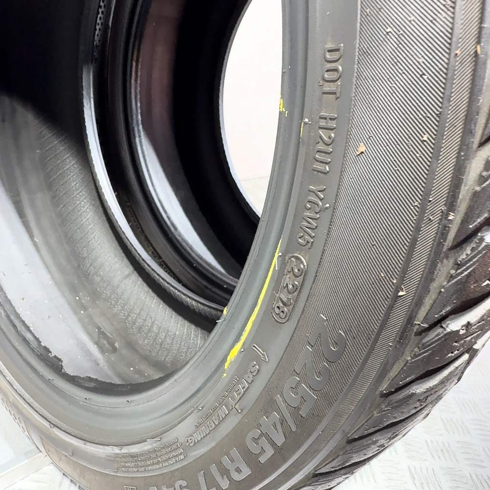 Gomme Usate 225 45 R17 94V Kumho Wintercraft WP71 76% Invernali - immagine 8