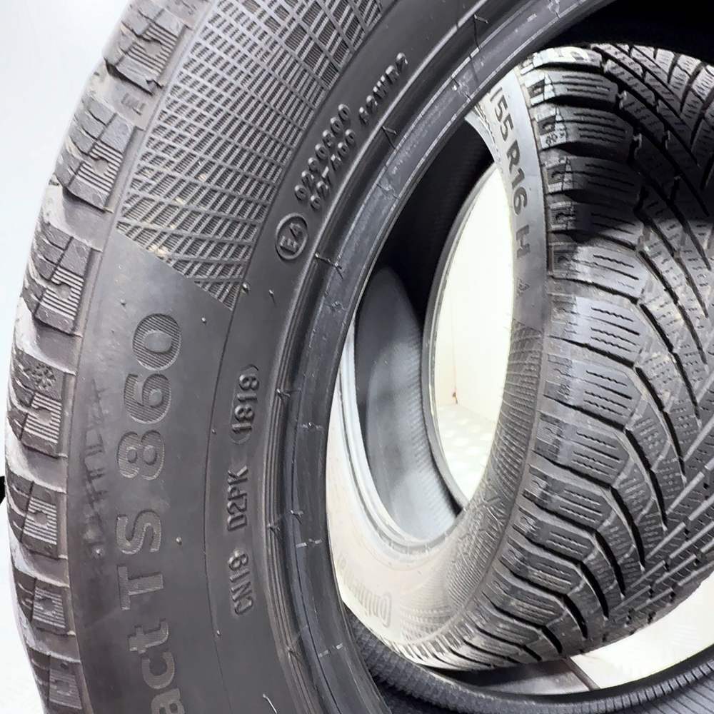 Gomme Usate 195 55 R16 87H Continental Wintercontact TS 860 74% Invernali - immagine 8