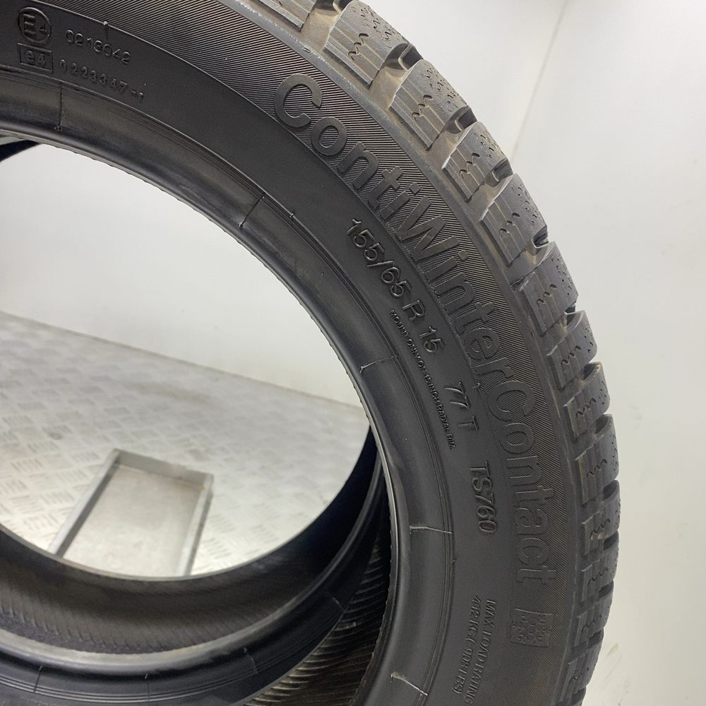Gomme Usate 155 65 R15 77T Continental Contiwintercontact TS760 98% Invernali - immagine 8