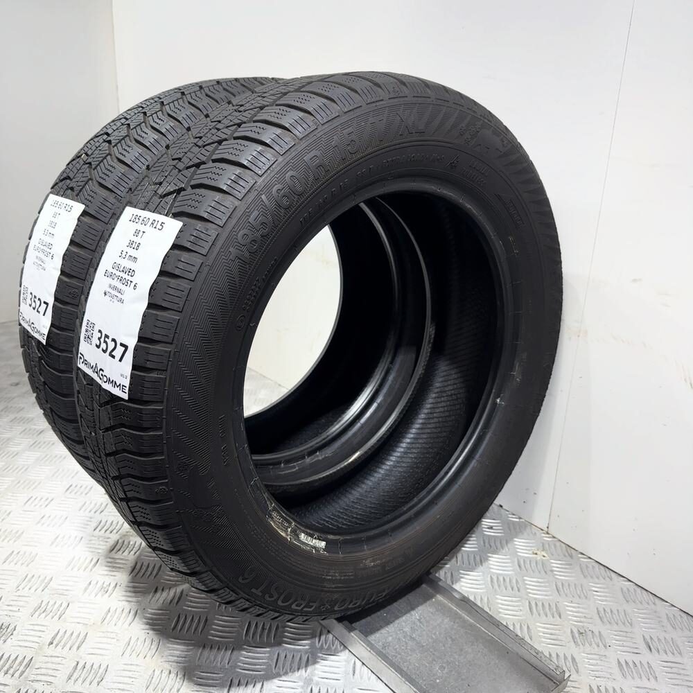 Gomme Usate 185 60 R15 88T XL Gislaved Euro*Frost 6 76% Invernali - immagine 8