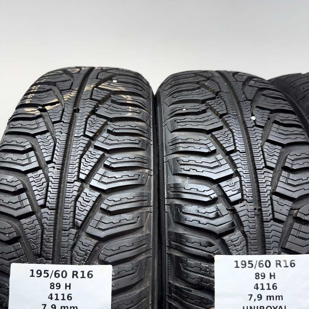 Gomme Usate 195 60 R16 89H Uniroyal MS Plus 77 79% Invernali - immagine 8