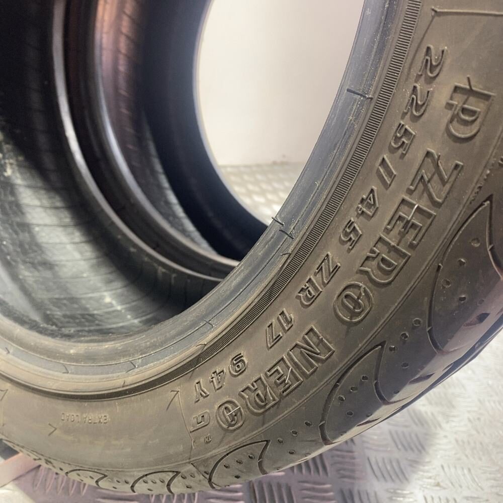Gomme Usate 225 45 ZR17 94Y XL Pirelli P Zero Nero GT 71% Estive - immagine 9