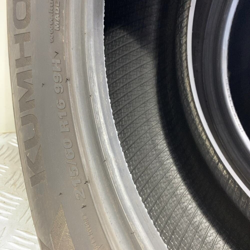 Gomme Usate 215 60 R16 99H Kumho Wintercraft WP52 94% Invernali - immagine 9