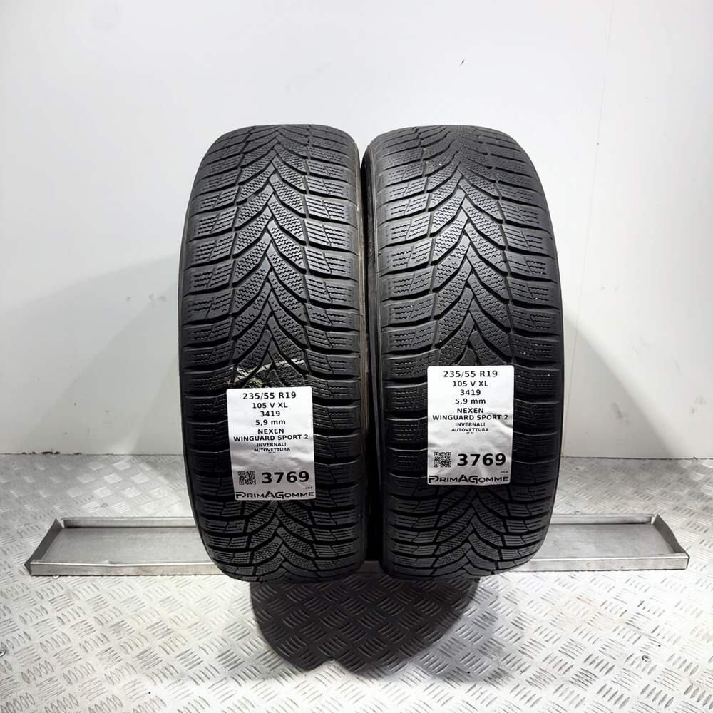 Gomme Usate 235 55 R19 105V XL Nexen Winguard Sport 2 84% Invernali - immagine 9