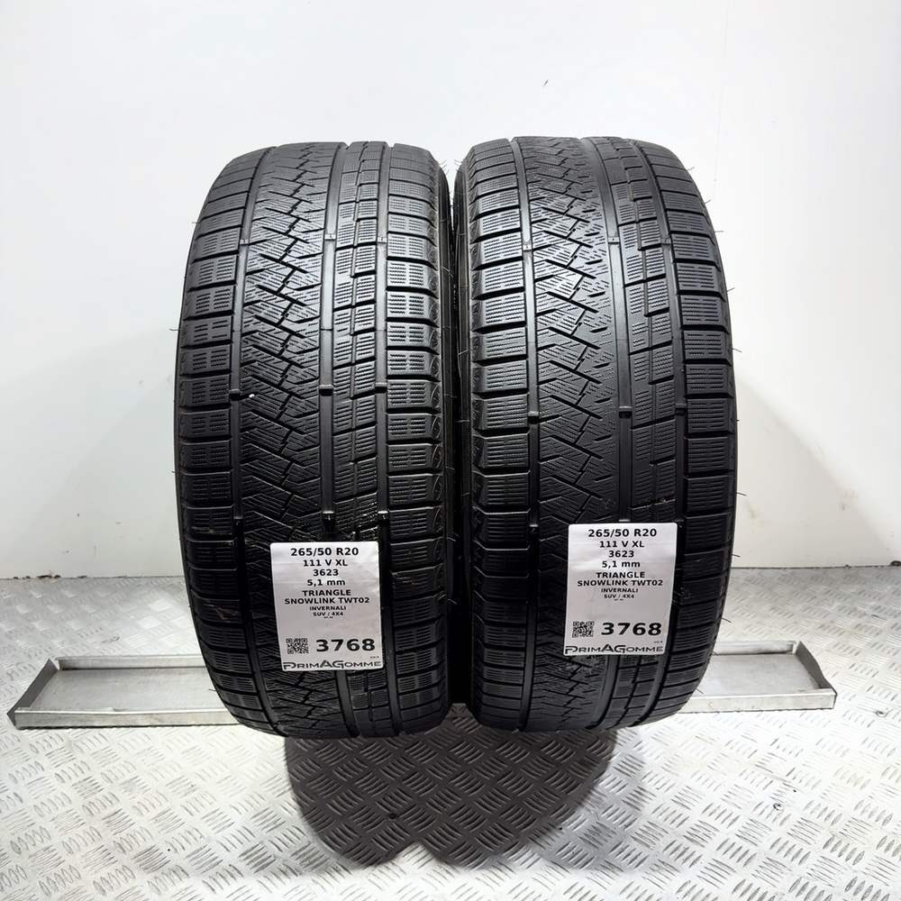 Gomme Usate 265 50 R20 111V XL Triangle Snowlink Twt02 73% Invernali - immagine 9