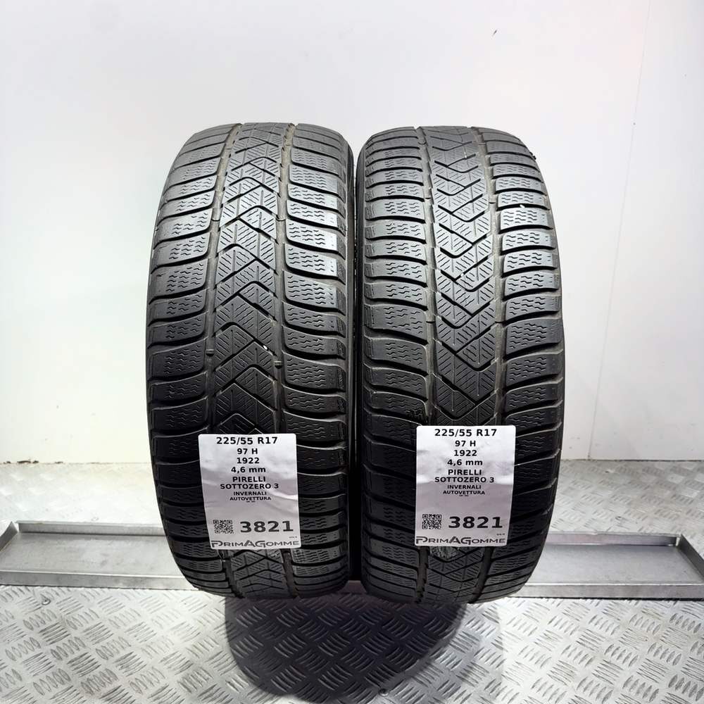 Gomme Usate 225 55 R17 97H Pirelli Sottozero 3 Invernali - immagine 9