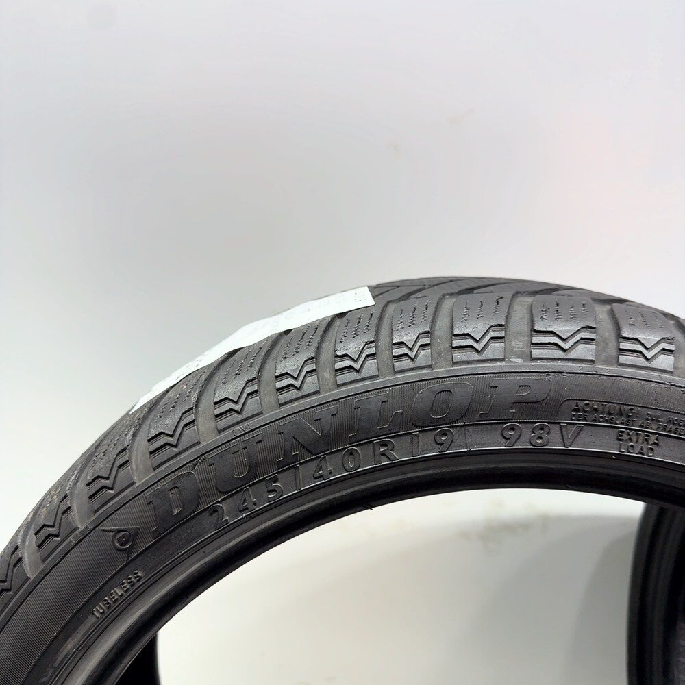 Gomme Usate 245 40 R19 98V XL Dunlop SP Winter Sport M3 71% Invernali - immagine 9