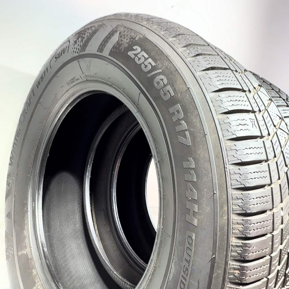 Gomme Usate 255 65 R17 114H XL Kumho Wintercraft WS71 74% Invernali - immagine 9