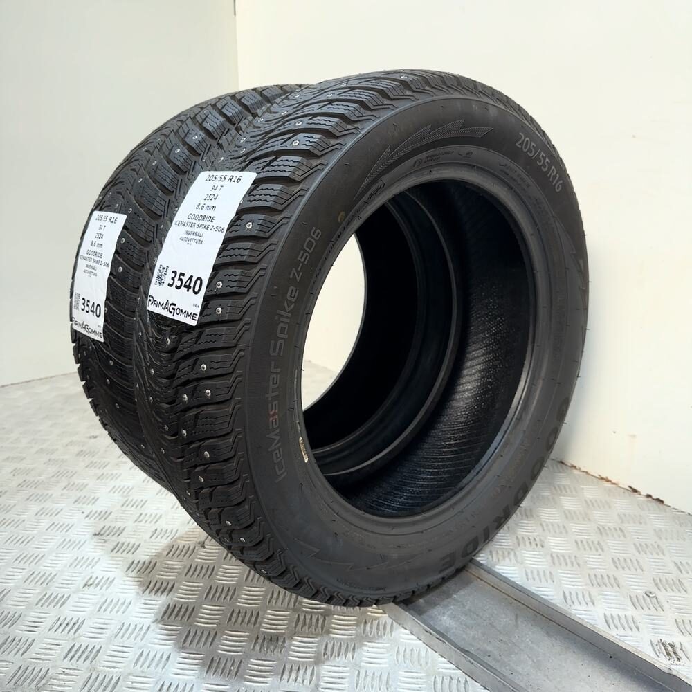 Gomme Usate 205 55 R16 94T XL Goodride Icemaster Spike Z-506 98% Invernali Chiodato - immagine 9